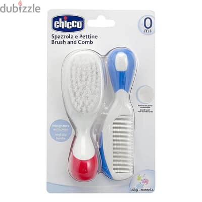 طقم مشط و فرشاة chicco