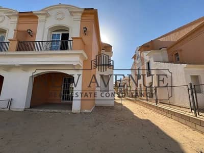Semi Finished Townhouse  For Sale at Layan Residence New Cairo Ready to Move   prime location in Golden Square