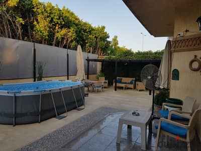Villa Standard Alwan for sale in Al-Rehab - Model W - fully super lux - a great price for quick sale - the best locations next to Al-Rehab Club