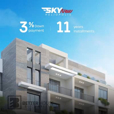Apartment For Sale In Cairo At Sky New Heliopolis Prime Location