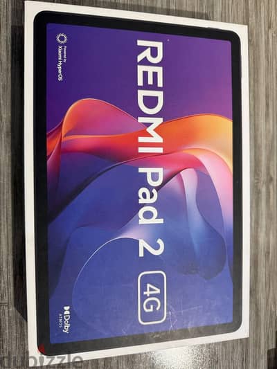 Brand New Redmi Pad 2 4G | 8GB RAM + 256GB | Sealed Box | Mint Green