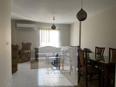 **Furnished apartment for rent in Rehab City – Phase Two** Prime location, just steps from the old market, right in front of the food court