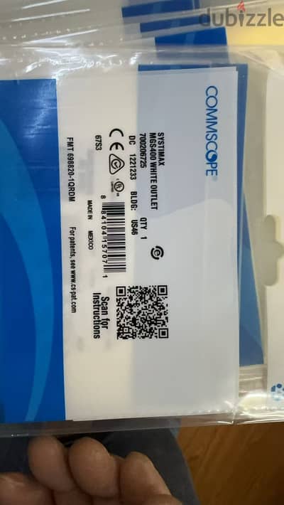 Commscope Systimax Cat6 Module White