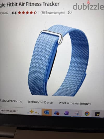 Goggle Fitbit air used for 3 days