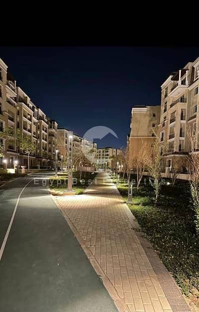 Apartment 2bedroom for sale in Sarai Compound, New Cairo, with a 1.5% down payment and installments over 12 years.