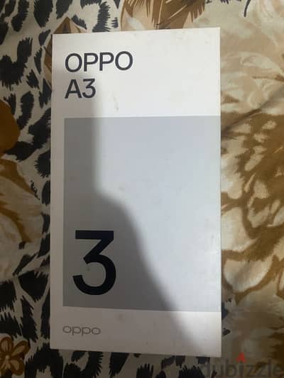OPPO A3 128GB _ بحالة ممتازه بالكرتونه بدون اي صيانه