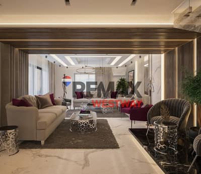 For Rent I Villa in Compound Mountain View Chillout Park – 6 October