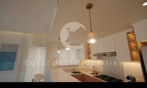 3 bed pent house by Almarasem in ras elhekma lagoon view Fully finished with Ac's & kitchen cabenits  up to 10 years
