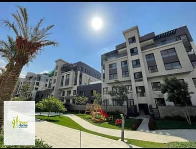 بتشطيب كامل دوبلكس 230م بجاردن 54م للبيع في تريو جاردنز القاهرة الجديدة Trio Gardens New Cairo