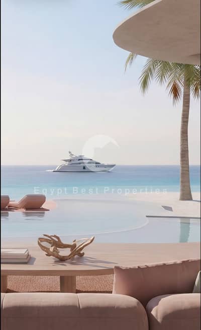 FOR SALE LAST CHALET WITH 10 YEARS INSTALLMENTS AND ONLY 5% DOWN PAYMENT IN HACIENDA RAS AL HEKMA NORTH COAST!!!