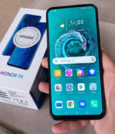 هواوي هونر. X9.  رام 6  ومساحه 128.  بكل مشتملاته