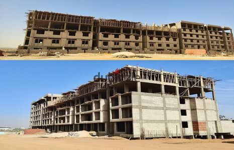 Own your apartment now in Rovan City – Sheikh Zayed  This project is already operational, and you can visit the site and see your unit in person.  Loc