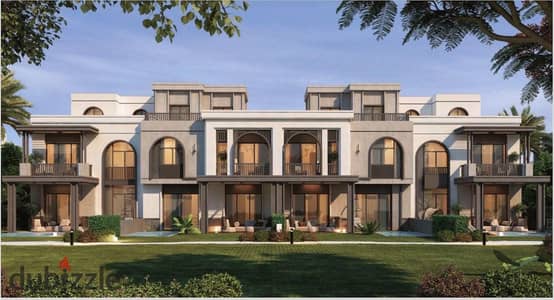 امتلك townhouse بخصم 18 % وتقسيط علي 7 سنوات بمساحه 165م ارضي+ اول+روف استلام سنتين بمقدم 635 الف ف قلب التجمع السادس فرصتك دلوقتي تشتري فيلا بسعر شقه