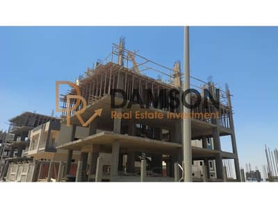 Apartment for sale, 136 sqm with a 70 sqm private garden, delivery within 12 months. Located in one of the best sites in Al-Hay Al-Takmily