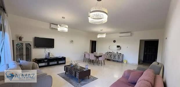 Furnished 200 sq m apartment for rent in Mivida Compound, Fifth Settlement, located directly on South 90th Street.