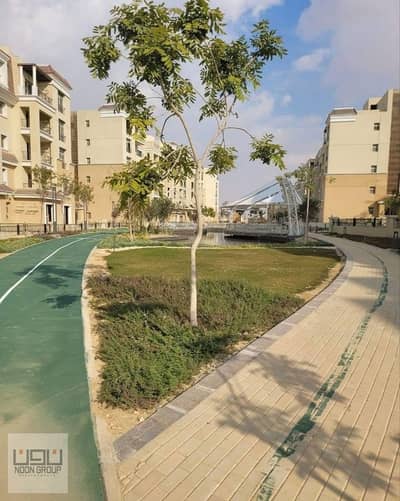 3-bedroom apartment for immediate delivery in a prime location for sale at the lowest price in Sarai Compound, New Cairo