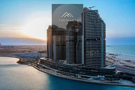First Row Beachfront | Alamein Towers, North Coast | Fully Finished + ACs | USD Rental Income | VIP Services | Near Marassi & Hacienda Bay