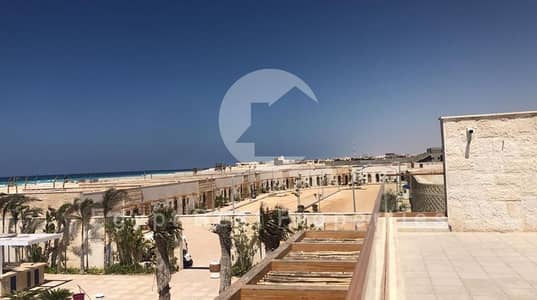 Own a 2-bedroom chalet with a sea view in Seashore Hyde Park at the lowest price on the market. Installments over 8 years. Chalet for sale with a gard