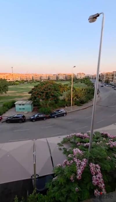 Apartment with a large area and a distinctive view for rent in Al-Yasmeen 7, First Settlement with a wooden kitchen