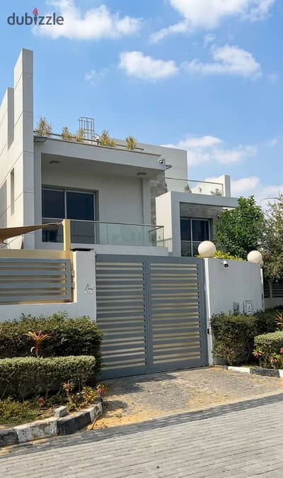 The lowest price for a large villa in front of Arkan and Palm Hills