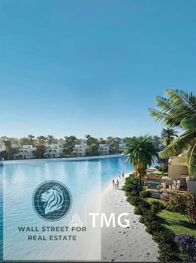 studio 86m with 40m terrace for sale in SOUTHMED lagoon view old contract