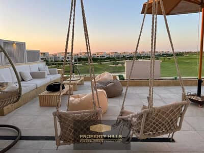 Receive your panoramic 170 m² golf view apartment opposite Movinpick, next to Mall of Egypt and Mountain View.
