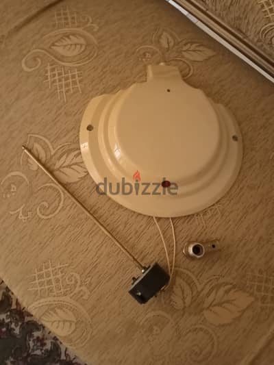 ثرموستات و شيك بلف و غطاء وش سخان فريش 45 لتر
