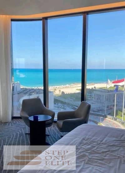 Lowest price chalet for sale with double view in Mazreen El Alamein - North Coast
