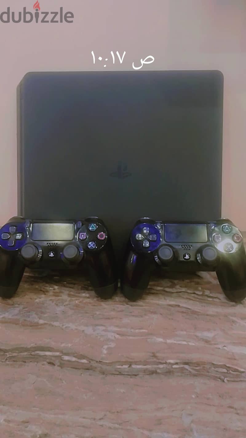 playstation 4slim500GB+2controls 1