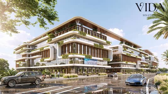 للبيع محل 62 متر علي المحور المركزي مباشر في 6 اكتوبر mall WALK’N بالتقسيط علي 10 سنين