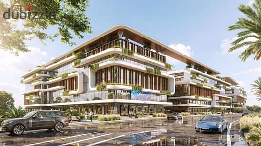محل تجاري للبيع 35م في Walk in mall علي المحور المركزي بأقل مقدم 10% و اطول فتره سداد مع شركه الاداره و التشغيل سجل و اللحق خصم اللونش Central axis