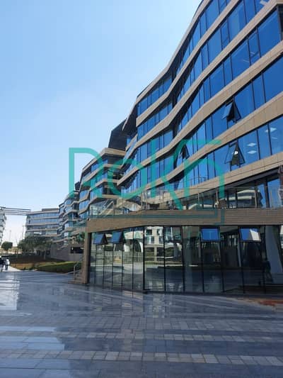 Office for rent at The Polygon – features a private terrace and comes fully finished with air conditioning.