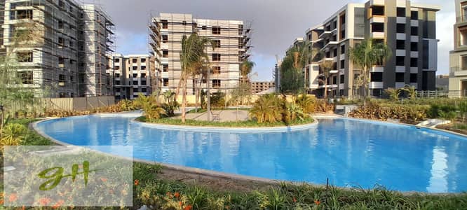 شقة اقل مقدم ل 2 غرف نوم في cleo تشطيب كامل للبيع في بالم هيلز، القاهرة الجديدة Palm Hills New Cairo