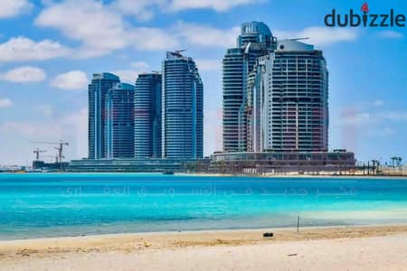 شاليه للبيع 217م أبراج العلمين الجديدة - Beach Front Towers