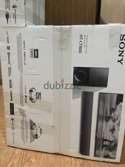 للبيع: Sony HT-CT800 Soundbar 4K HDR – جديد بالكرتونة الأصلية