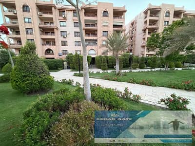 Apartment in Al Rehab for sale, ground floor with garden
