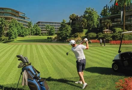 دوبلكس بفيو الجولف فى جولف تاون بجانب هايد بارك و زد إيست Golf Town Modon
