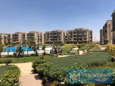 Apartment 149m 3bd prime location View pool under market price ready to move Galleria Moon Valley new cairo