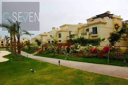 Townhouse Quadro prime location semi finished 3 bedrooms 4 bathrooms for sale in el patio 5 east el shorouk