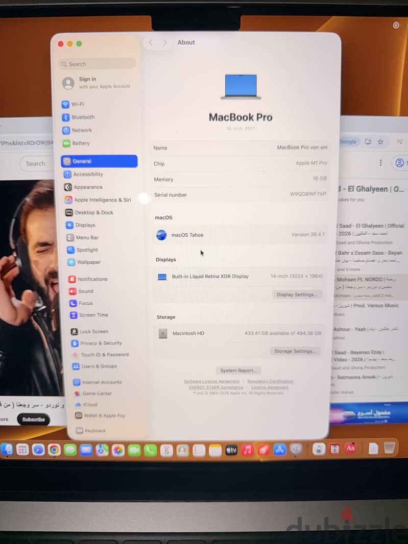 MacBook Pro M1 Pro 2021 - 14 inch 1