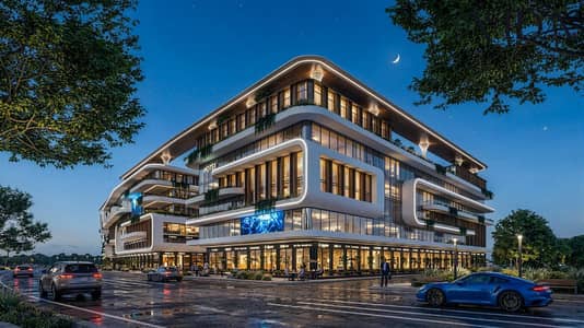 للبيع مكتب 31 متر علي المحور المركزي مباشر في 6 اكتوبر mall WALK’N بالتقسيط علي 10 سنين