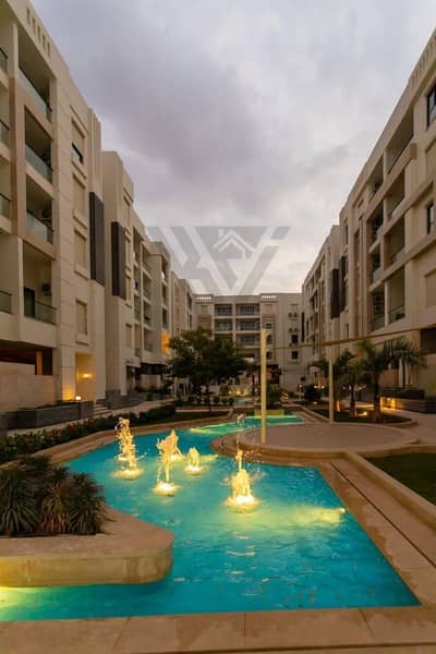 Apartment for sale in Al-Jar Compound—featuring full services and amenities and hotel-style finishing—at the lowest price on the market.