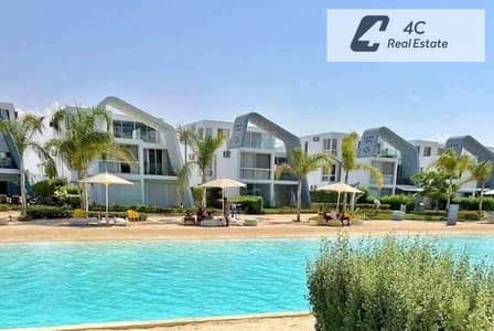 باقل من سعر الماركت لسرعه البيع توين هاوس تشطيب كامل Direct Lagoon View ريسيل فوكا باي الساحل الشمالي بتقسيمه مميزة جاهز للمعاينه و الاستلام
