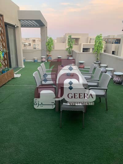 Luxury Finished Penthouse with Private Roof | Best Price | Prime Location in Fifth Square by Al Marasem | Near PK2, Golden Square