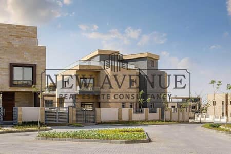 Under market price, Quattro  Villa Ready to move landscape and water feature view in Taj City New Cairo