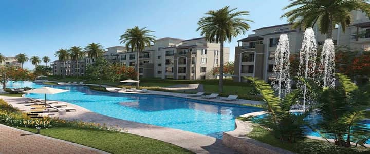 Apartment for sale in Stone Compound with excellent area, four rooms with excellent finishing