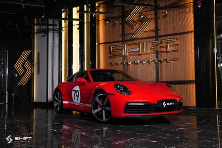 Porsche 911 targa 4s "2022" ضمان الوكيل