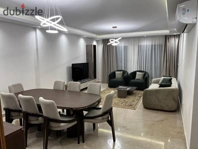 7st floor furnished apartment in Zed West Sheikh Zayed 3 bedrooms + Maid