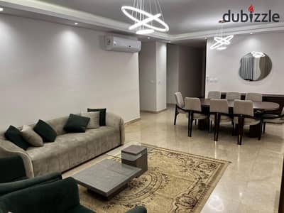 211m Furnished apartment for rent in Zed West Sheikh Zayed 3 bedrroms + Maid room
