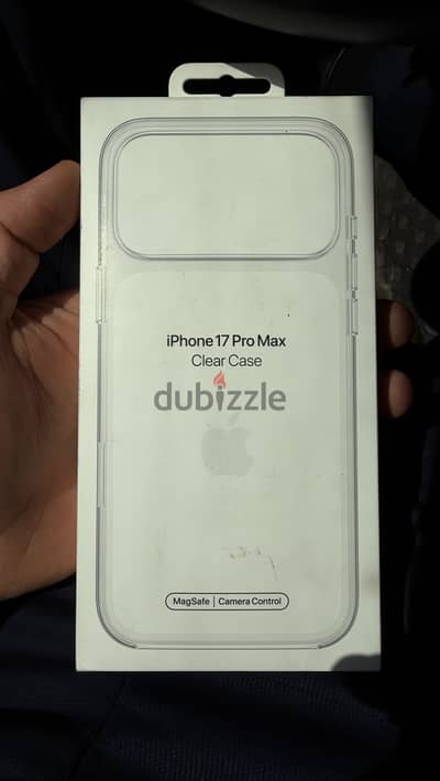 Orginal iphone 17 pro max clear magsafe cover good as new for sals